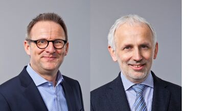 Udo Lutz (l), Dr. Michael Jantzer (r)