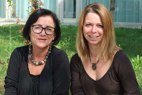 Andrea Offenhäußer (links) und Martina Buschle